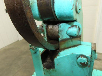 Di-Acro Manual Sheet Metal Corner Notcher 16 Gauge 6x6" Stand Fab Shop Tool