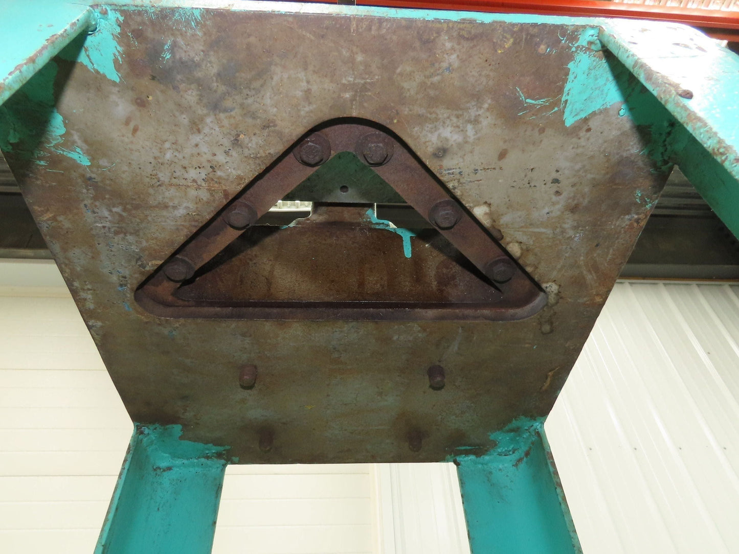 Di-Acro Manual Sheet Metal Corner Notcher 16 Gauge 6x6" Stand Fab Shop Tool