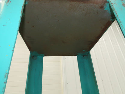 Di-Acro Manual Sheet Metal Corner Notcher 16 Gauge 6x6" Stand Fab Shop Tool