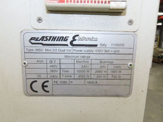 Plasthing Elettronica MSC12 Mobile Hot Runner Control Panel Module MSC Mini 2/2