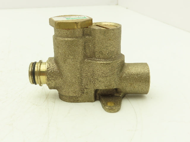 Acorn 2725-6 Single Temp Check Valve Stop Strainer and Cap