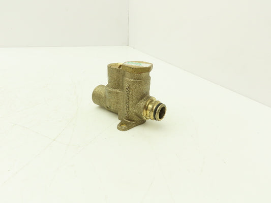 Acorn 2725-6 Single Temp Check Valve Stop Strainer and Cap