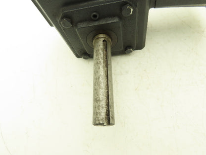 Morse Raider 206UL20 Worm Gearbox 20:1 Reducer 1.16Hp 88rpm 56C LH Ext Shaft