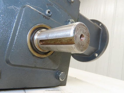 Morse Raider 262UL20 Worm Gearbox 20:1 Reducer 2Hp 88rpm 56C/145T LH Output