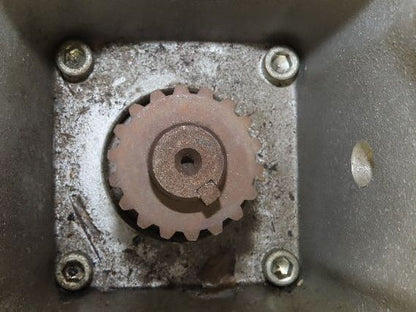 Morse Raider 262UL20 Worm Gearbox 20:1 Reducer 2Hp 88rpm 56C/145T LH Output