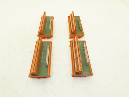 Weidmuller RS-F 60 2246.6 Terminal Block Ribbon Cable Adapter 64-Pin Lot of 4