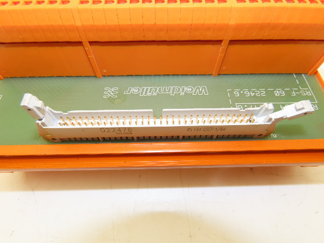 Weidmuller RS-F 60 2246.6 Terminal Block Ribbon Cable Adapter 64-Pin Lot of 4