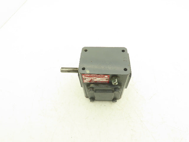Browning J97133UL30 Worm Gearbox 30:1 Reducer .28Hp 58rpm LH Output