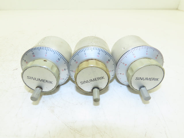 Siemens 6FC9320-5DC00 Sinumerik Hand Wheel Encoder Pulse Generator Lot of 3