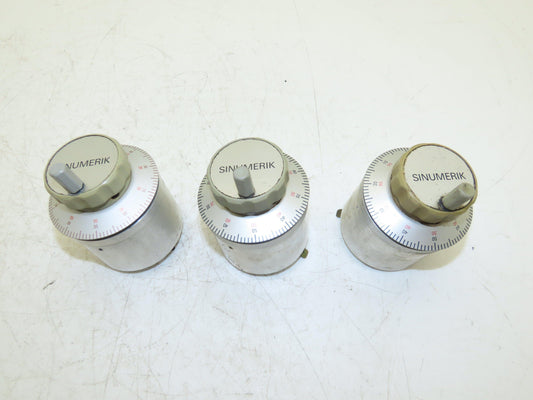 Siemens 6FC9320-5DC00 Sinumerik Hand Wheel Encoder Pulse Generator Lot of 3
