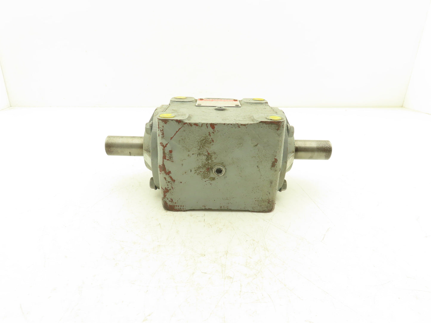 Boston Gear R1214-2-D Right Angle Drive 2:1 Gearbox 7.8Hp 875 RPM 1" Dual Shaft