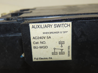 Fuji Electric SA203BAUL Circuit Breaker 150A 600VAC 250VDC