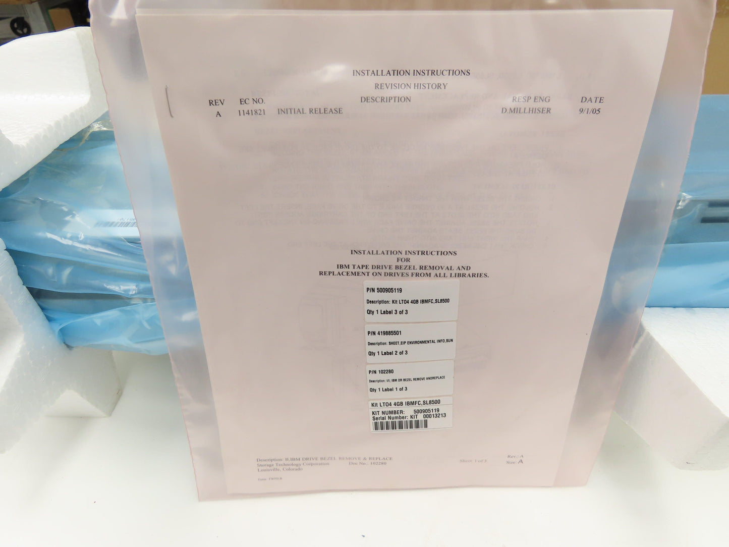 Sun StorageTek IBM LTO4-IB4FC-SL85Z Tape Drive Fibre Channel 4GB SL8500