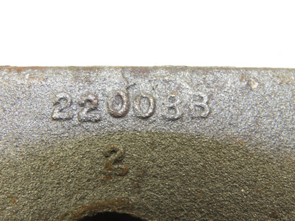 Acco Bridge Crane Rail Support Clamp Plate Cast Iron 2-1/2 x 2-3/4" Lot of 10
