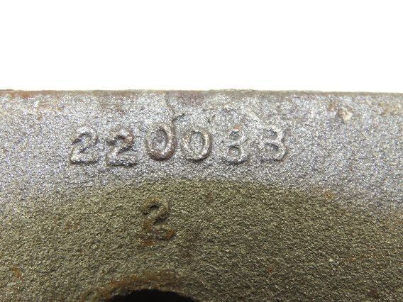 Acco Bridge Crane Rail Support Clamp Plate Cast Iron 2-1/2 x 2-3/4" Lot of 10