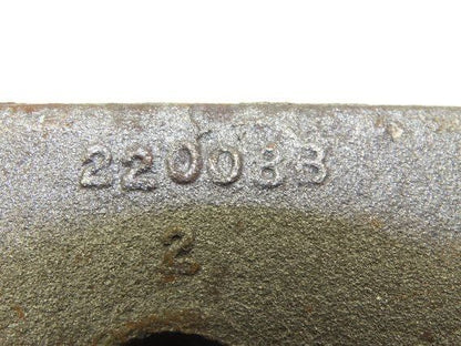 Acco Bridge Crane Rail Support Clamp Plate Cast Iron 2-1/2 x 2-3/4" Lot of 10