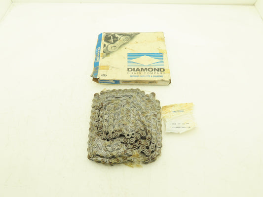 Diamond 750 RIV #60 Roller Chain 3/4" Pitch Riveted 1-Strand 10Ft