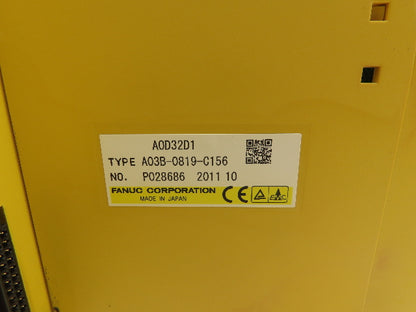 Fanuc A03B-0819-C105 Backplane Power Digital I/O Interface Module Set