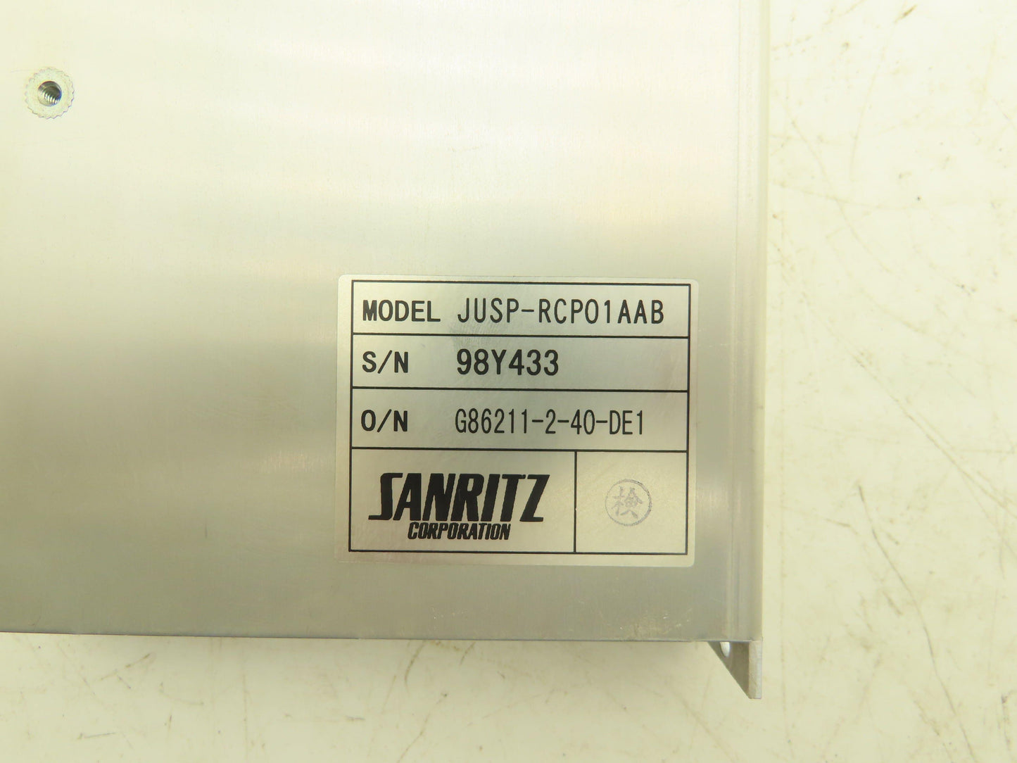 Yaskawa Sanritz JUSP-RCP01AAB Module Board 1CN/2CN for CACR-UP6AAA