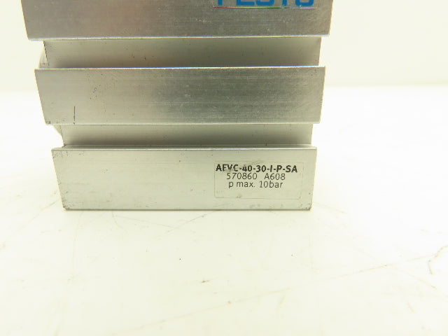 Festo AEVC-40-30-I-P-SA Single Acting Air Cylinder 40x30mm Stroke Spring Return