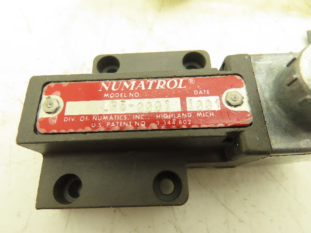 Numatrol LR5-0001 Sentinel Pneumatic Limit Valve 3-Position Lever