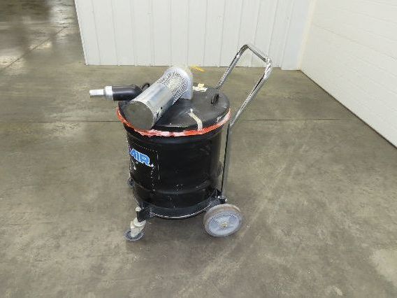 GuardAir N201DCNED Pneumatic 20 Gal Drum Wet/Dry Vacuum 60CFM Venturi