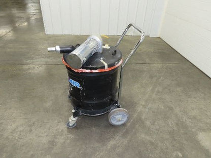 GuardAir N201DCNED Pneumatic 20 Gal Drum Wet/Dry Vacuum 60CFM Venturi