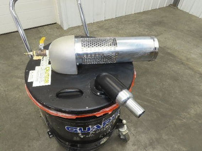 GuardAir N201DCNED Pneumatic 20 Gal Drum Wet/Dry Vacuum 60CFM Venturi