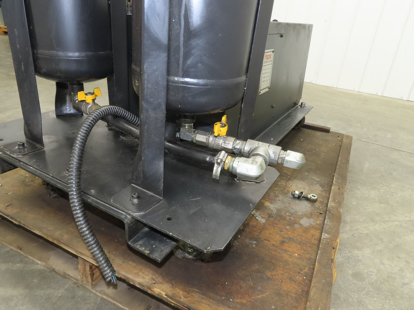 Mazak T8-1000 Superflow 1000PSI High Pressure Coolant 5Hp Hydra-Cell Dual Filter