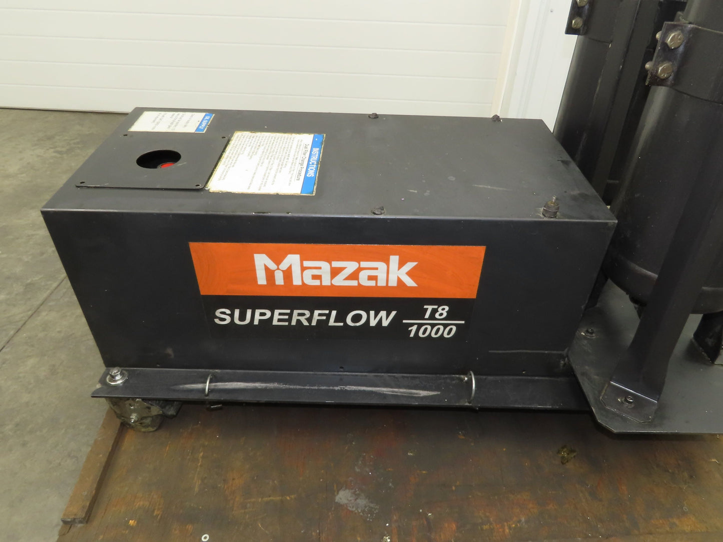 Mazak T8-1000 Superflow 1000PSI High Pressure Coolant 5Hp Hydra-Cell Dual Filter