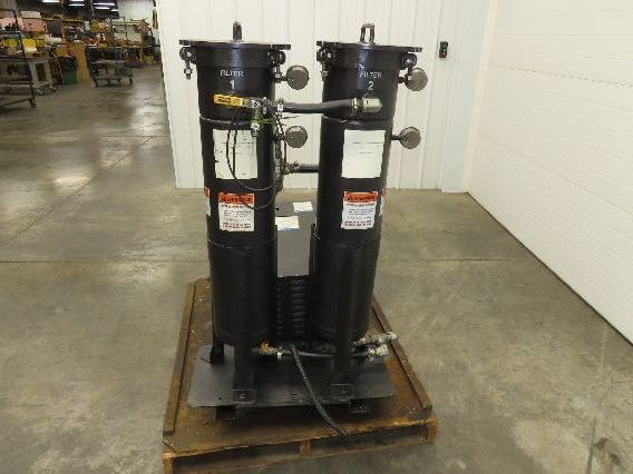 Mazak T8-1000 Superflow 1000PSI High Pressure Coolant 5Hp Hydra-Cell Dual Filter