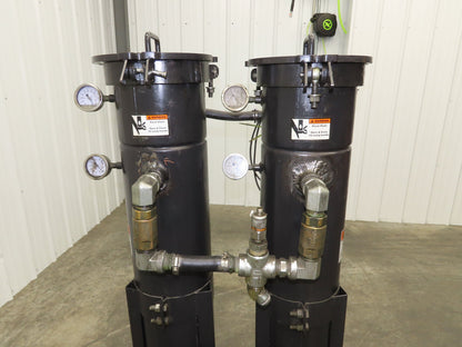Mazak T8-1000 Superflow 1000PSI High Pressure Coolant 5Hp Hydra-Cell Dual Filter