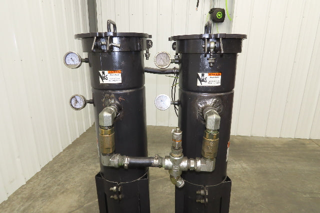 Mazak T8-1000 Superflow 1000PSI High Pressure Coolant 5Hp Hydra-Cell Dual Filter
