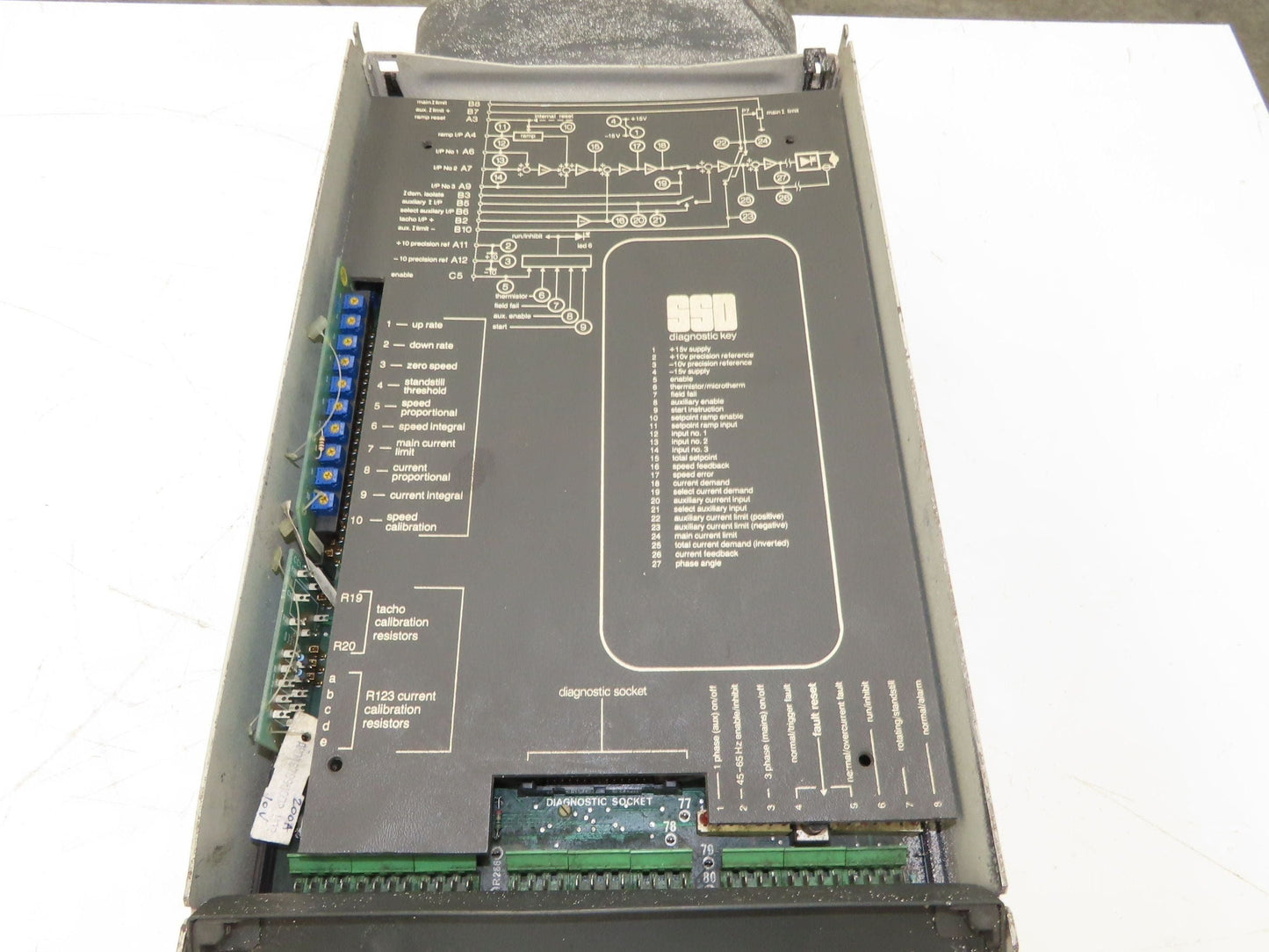 SSD Eurotherm DC Drive Unknown Size 280Amp input fuses.