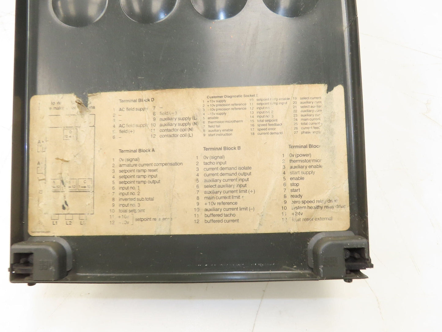 SSD Eurotherm DC Drive Unknown Size 280Amp input fuses.