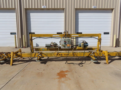 Anver Vac-Pack VPE-24 Vacuum Lifter with Powered Tilt 10'x 53' 1500 Lb 45' 4"OAL