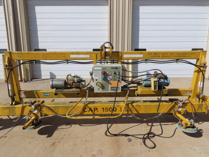 Anver Vac-Pack VPE-24 Vacuum Lifter with Powered Tilt 10'x 53' 1500 Lb 45' 4"OAL
