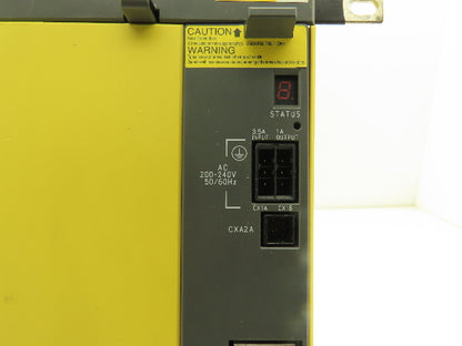 Fanuc A06B-6140-H026 DC Servo Amplifier 29.8kW 283-339vDC Out 200-240vAC 106A In