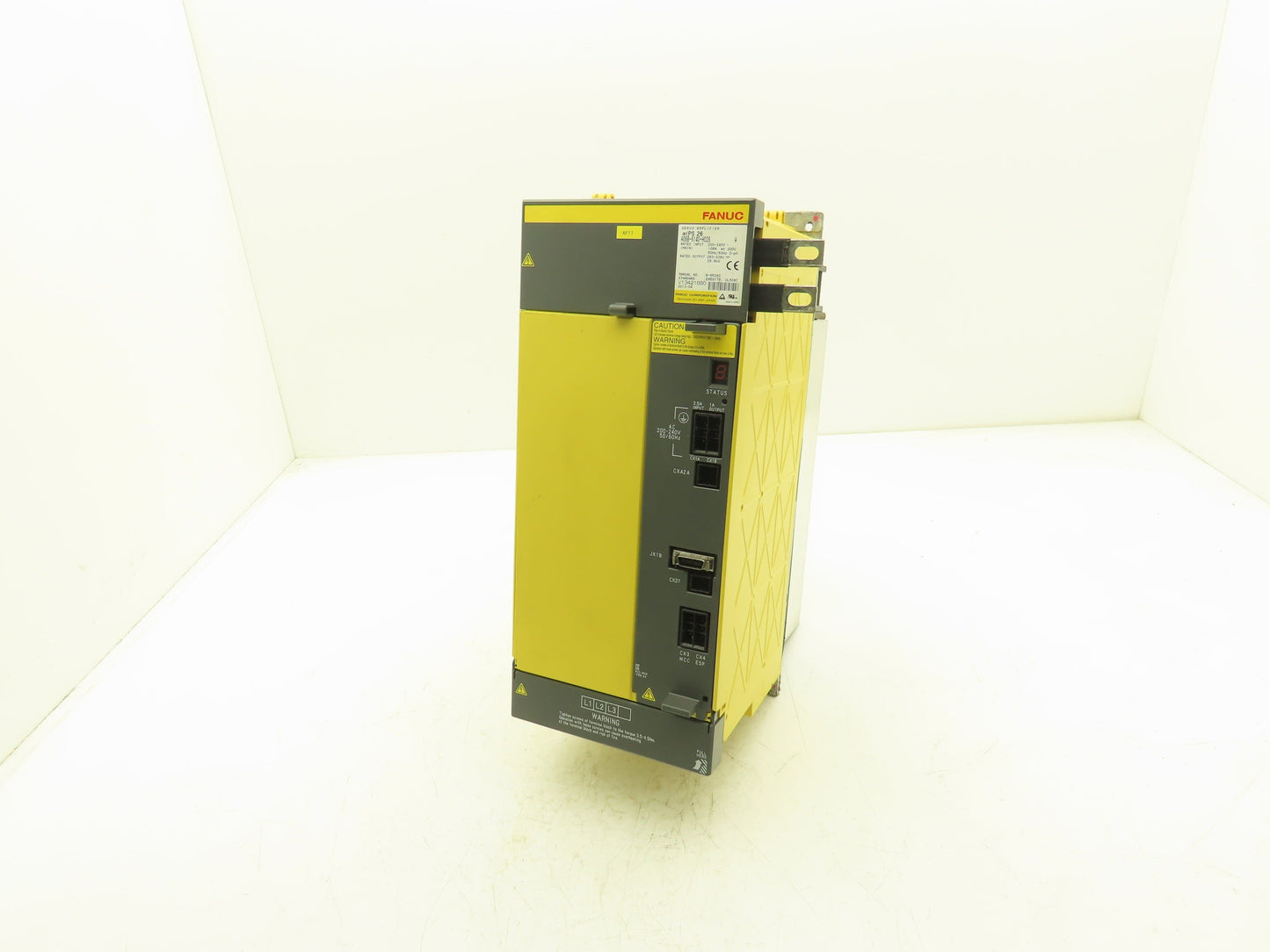 Fanuc A06B-6140-H026 DC Servo Amplifier 29.8kW 283-339vDC Out 200-240vAC 106A In