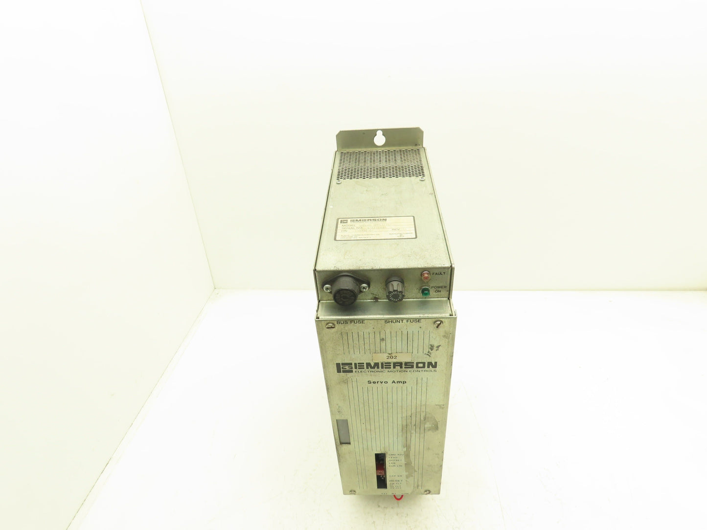 Emerson ECA-320 Servo Amp Analog Amplifier 320-118 Rev A1