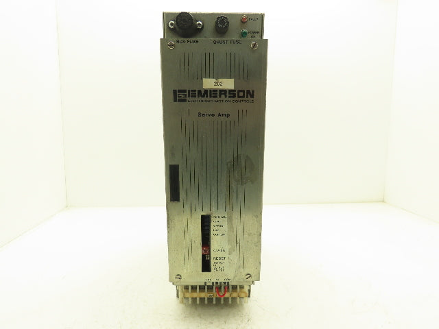Emerson ECA-320 Servo Amp Analog Amplifier 320-118 Rev A1