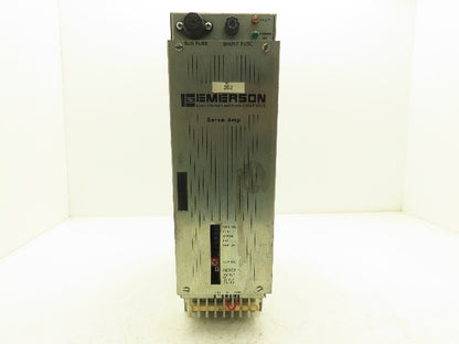 Emerson ECA-320 Servo Amp Analog Amplifier 320-118 Rev A1