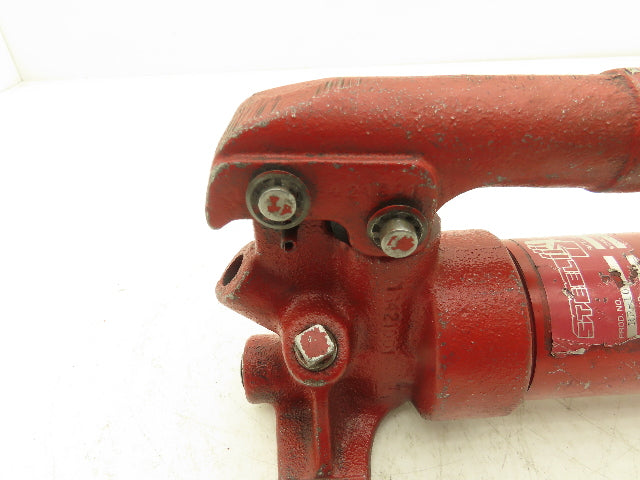Steel Grip RP-10 Hydraulic Hand Pump 10,000 PSI Single Stage