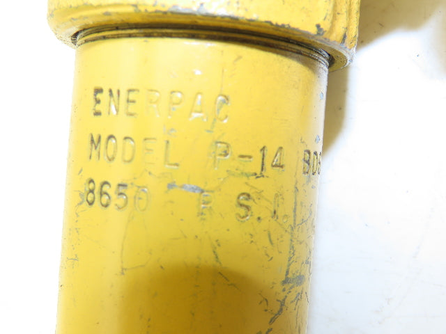 Enerpac P-14 Hydraulic Hand Pump 8650 PSI Single Stage