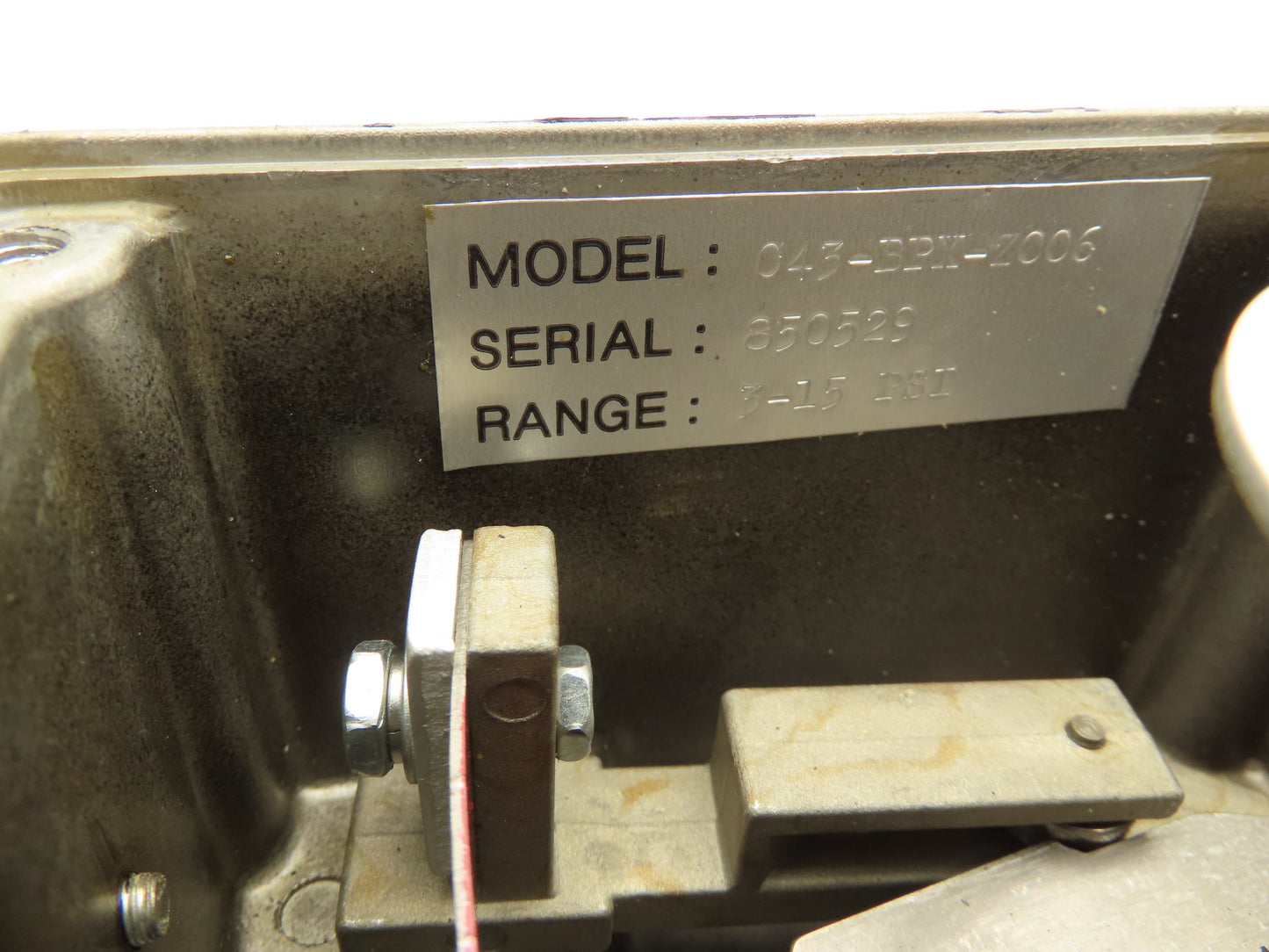 Conbraco Apollo C43-BPX-Z006 Pneumatic Valve Positioner Spring Return 3-15 PSI