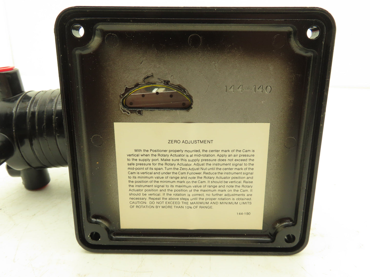 Conbraco Apollo C43-BPX-Z006 Pneumatic Valve Positioner Spring Return 3-15 PSI