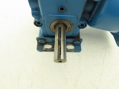 Morse 13GED Worm Gearbox 15:1 Reducer 116rpm 56C LH Output