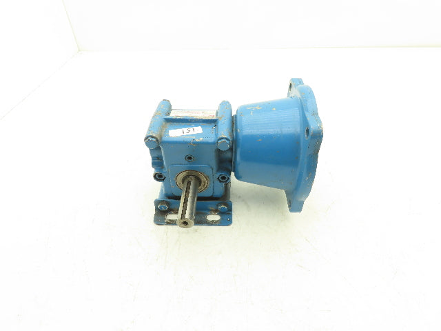 Morse 13GED Worm Gearbox 15:1 Reducer 116rpm 56C LH Output