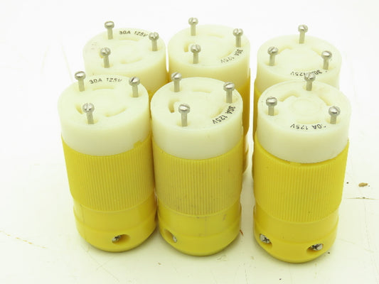 Marinco L5-30 L5-30 Female Turn & Pull Twist Lock 30A 125V Lot of 6