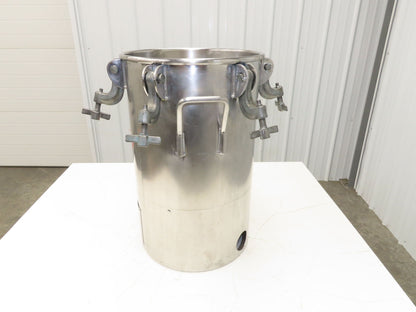 Devilbiss 1420-498 QMS Paint Sprayer Pressure Tank 10 Gallon Stainless